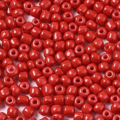 6/0 Glass Seed Beads SEED-S058-A-F433-1