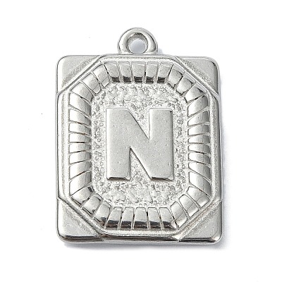 Anti-Tarnish 304 Stainless Steel Pendants STAS-U033-01P-N-1