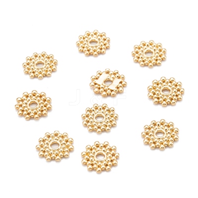 Brass Spacer Beads KK-K251-15G-1