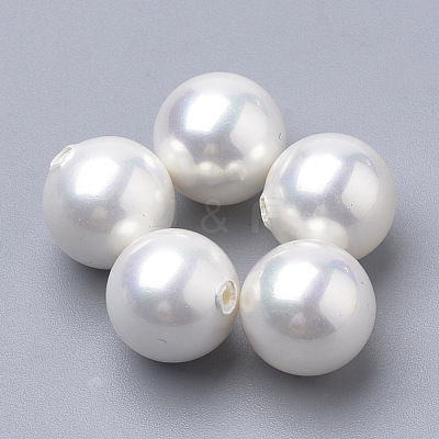 Shell Pearl Beads X-BSHE-T008-8mm-1