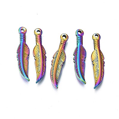 Ion Plating(IP) 304 Stainless Steel Pendants STAS-N098-024-1