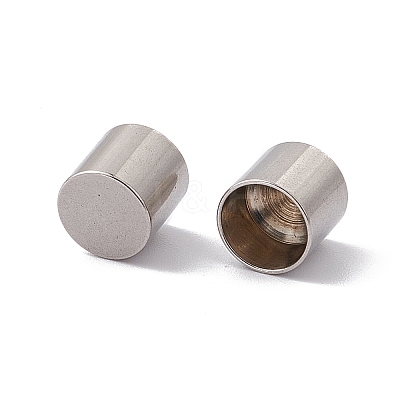 Tarnish Resistant 201 Stainless Steel Cord Ends STAS-G288-01F-P-1