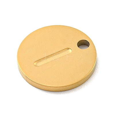 Ion Plating(IP) 304 Stainless Steel Pendants FIND-M017-02G-I-1