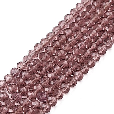 Glass Beads Strands EGLA-A044-T2mm-D07-1