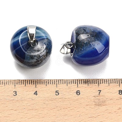 Teachers' Day Natural Agate Pendants GG-K002-14B-1