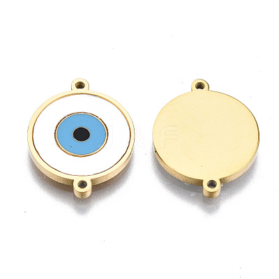 304 Stainless Steel Enamel Links Connectors STAS-S116-383G-1