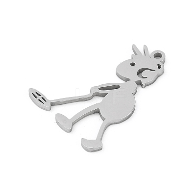 304 Stainless Steel Pendants STAS-U041-01P-1