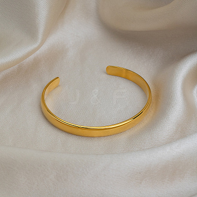304 Stainless Steel Open Cuff Bangles RM9715-1