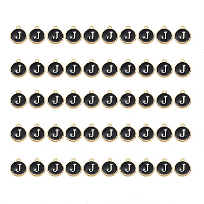 Golden Plated Alloy Charms ENAM-SZ0001-25B-J-1