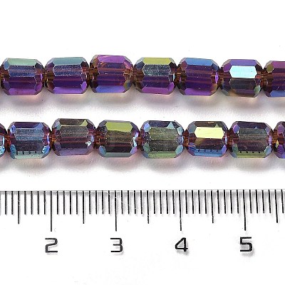 Electroplate Glass Beads X1-EGLA-D030-19E-1