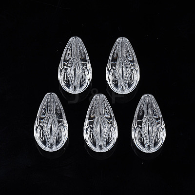 Transparent Acrylic Beads X-TACR-N009-32-1