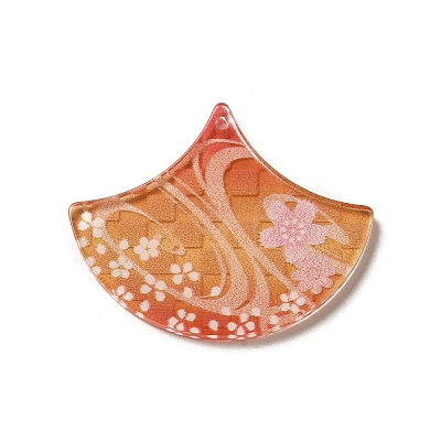 Printed Acrylic Pendants TACR-F007-05D-1