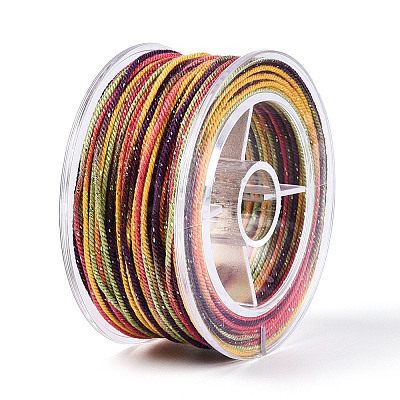 27M Segment Dyed Round Polyester Twisted Cords OCOR-N009-02A-17-1
