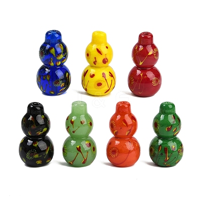Handmade Lampwork Beads LAMP-Q005-08-1