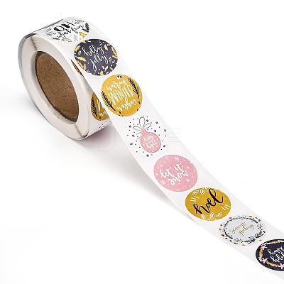 Holiday Roll Stickers DIY-J002-B05-1