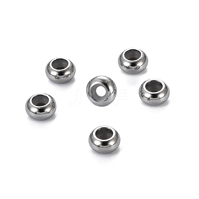 304 Stainless Steel Beads STAS-S103-18A-P-1