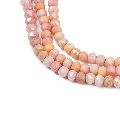 Ombre Effect Dyed Glass Beads Strands X-GLAA-C023-02-C12-1