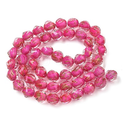 Resin & Glass Beads Strands GG-CBA48D8-01N-1