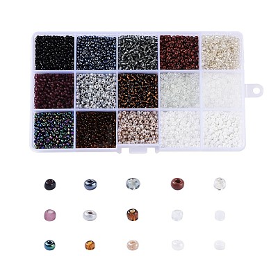 Glass Seed Beads SEED-JQ0001-01B-3mm-1