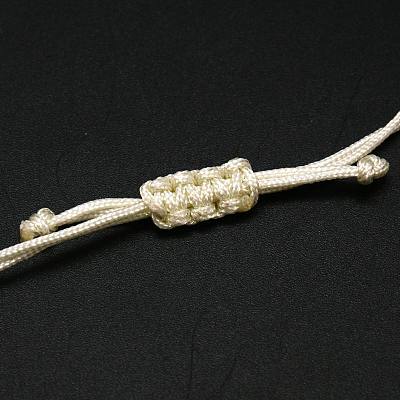 Braided Nylon Cord for DIY Bracelet Making AJEW-M001-25-1