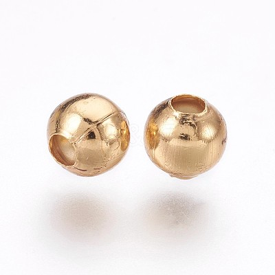 304 Stainless Steel Beads STAS-P220-05G-02-1