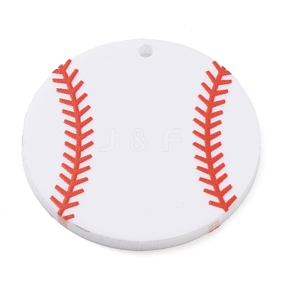 Printed Acrylic Pendants OACR-Q188-01B-1