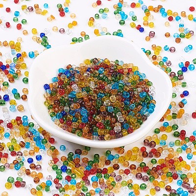 8/0 Glass Seed Beads SEED-A004-3mm-1