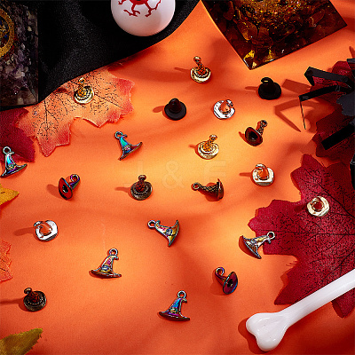 42Pcs 7 Styles Zinc Alloy Charms FIND-PH0017-58-1