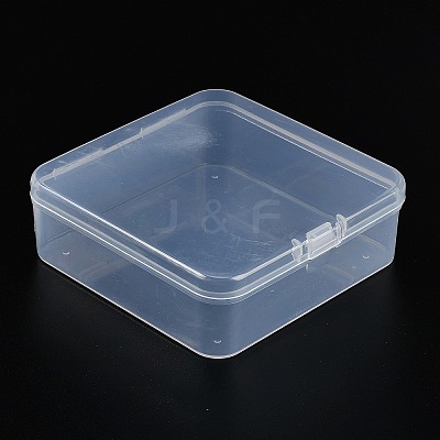 Plastic Bead Containers with Hinged Lid CON-Z007-06C-1