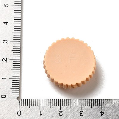 Opaque Resin Imitation Food Decoden Cabochons X-CRES-H001-03F-1