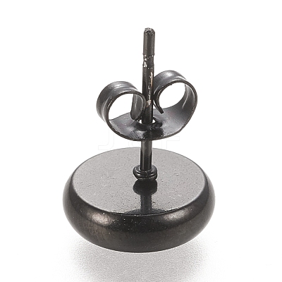 304 Stainless Steel Stud Earring Settings STAS-K202-05C-B-1
