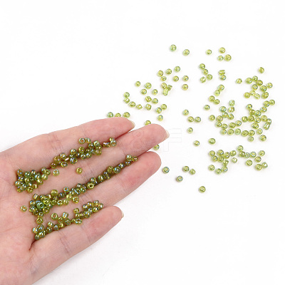 Round Glass Seed Beads SEED-A007-3mm-164-1