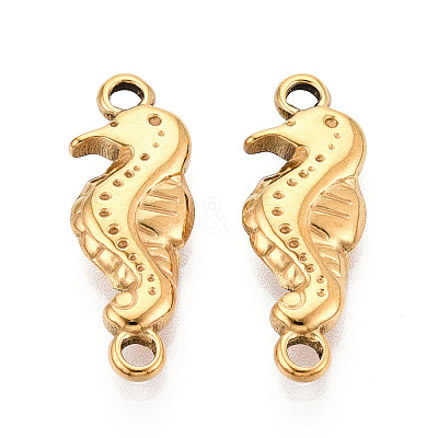 304 Stainless Steel Connector Cabochon Settings STAS-T065-41G-1