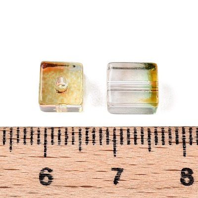 Baking Paint Transparent Glass Beads LS-DGLA-N005-01A-01-1