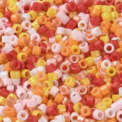 Baking Paint Glass Seed Beads X-SEED-S042-05A-07-1