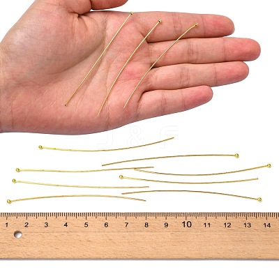 Brass Ball Head Pins X-RP0.7x70mm-G-1