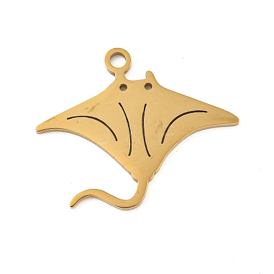 Ion Plating(IP) 304 Stainless Steel Pendants STAS-B056-10G-03-1