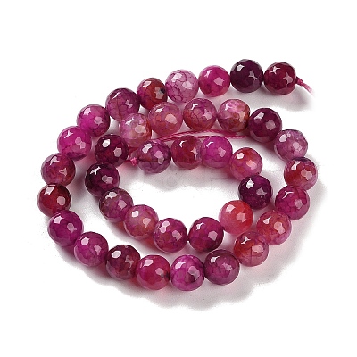 Natural Agate Beads Strands G-M437-C01-01H-1