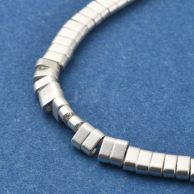 Electroplated Non-magnetic Synthetic Hematite Beads Strands X-G-E495-11B-03-1