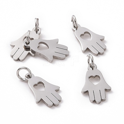 Non-Tarnish 304 Stainless Steel Pendants LS-STAS-Q201-T453S-1