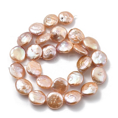 Natural Baroque Keshi Pearl Beads Strands PEAR-P064-08D-04D-1
