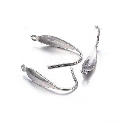 Tarnish Resistant 316 Surgical Stainless Steel Earring Hooks STAS-P210-17P-1
