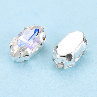 Sew on Rhinestone Montee Beads KK-T071-02D-1