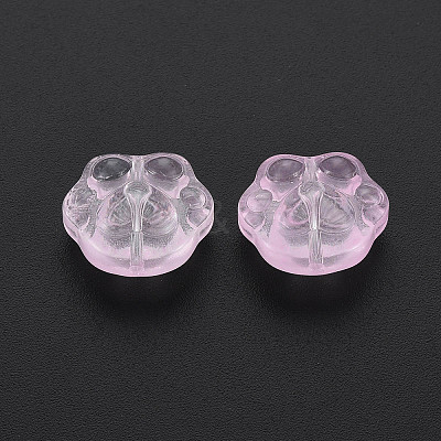 Transparent Baking Paint Glass Beads LS-GLAA-S190-021-A03-1