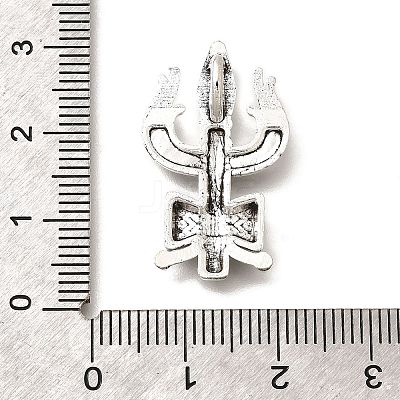 Tibetan Style Alloy Pendants PALLOY-D291-28AS-1