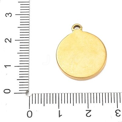 304 Stainless Steel Enamel Pendants SA-CBA8A4A-04A-G-1