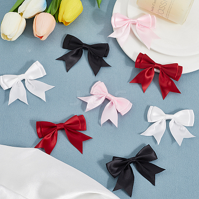 40Pcs 4 Colors Handmade Polyester Costume Accessories DIY-SP0004-85B-1