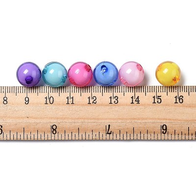 Transparent Acrylic Beads TACR-S092-12mm-M-1