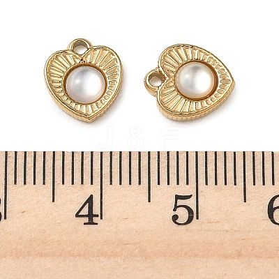 Natural Freshwater Shell Pendants STAS-G397-17G-01-1