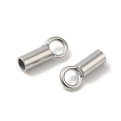 925 Sterling Silver Cord Ends STER-P055-01B-P-1